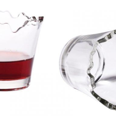 Broken Drinking Glass Set