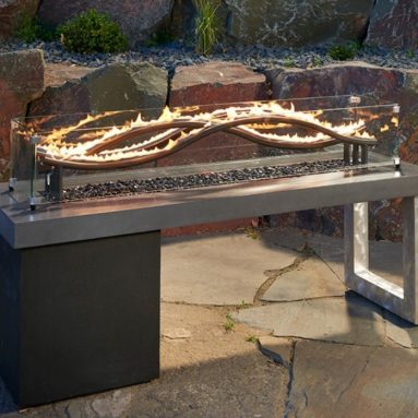 Wave Fire Pit Table Wave Burner