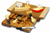 Concavo Bamboo Board and Cheese Tool Set