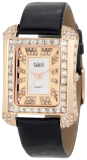82% discount: Women’s Rectangular Mother-Of-Pearl Crystal Watch