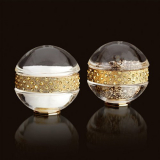 Swarovski crystals and gold Salt Pepper Set