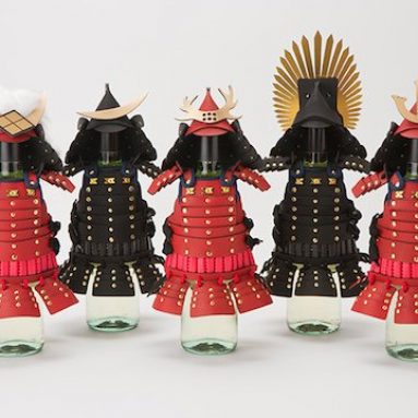 Samurai Armor Bottle Covers
