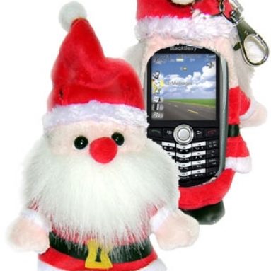 Santa and Snowman Bar phone cover