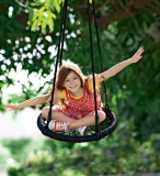Round-and-Round Outdoor Swing