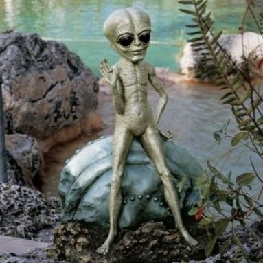 Roswell, the Alien Sculpture