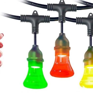 smart Outdoor LED String Lights Smart WiFi Controlled