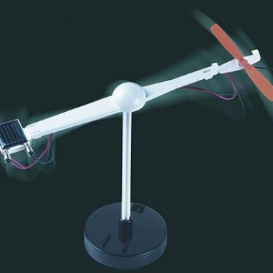 Solar panel, motor and rotor blades