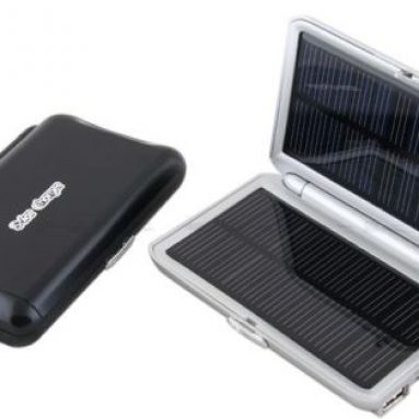 Solar Charger with Dual USB Ports