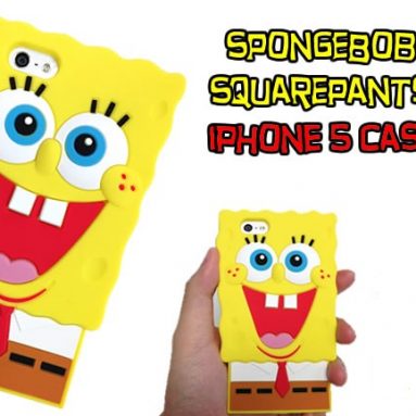 SpongeBob SquarePants Silicone 3D iPhone 5 Case
