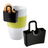 Teacup / Coffee Cup with Lilly Bag for Cookies