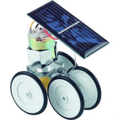 Solar-powered robot