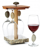 stone wine glass pirouette set