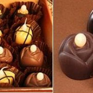 Chocolate LED Tea Lights