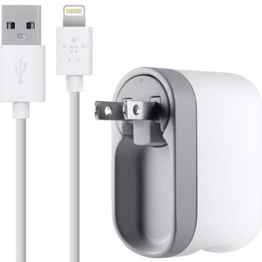 Belkin Swivel Wall Charger with 8-Pin Lightning Cable