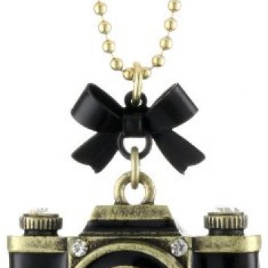 Camera Long Pendant Necklace