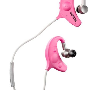 Denon pink Exercise Freak In-Ear Headphones