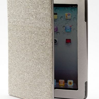 Swarovski Element Crystal Stand Leather Case for Ipad 2 Ipad 3