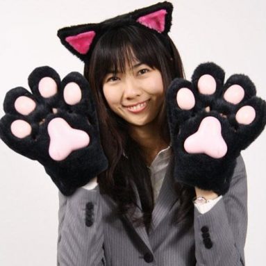 Warmer Cat Paw Gloves