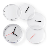Timeless Clock Coasters