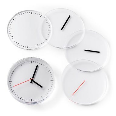 Timeless Clock Coasters