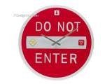 Clock Do Not Enter