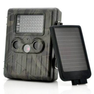 Game Camera With Rechargable Battery + Solar Panel “SolarTrail”