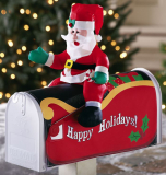 Santa Stuffable Mailbox Cover