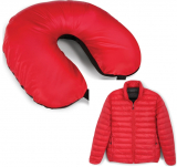 The Traveler’s Down Jacket Pillow