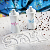 Salt & Pepper Set Spicy Graffiti Cans