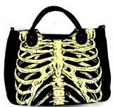 Glow in the Dark Skeleton Shoulder Bag