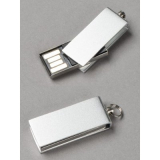 Mini Silver Swivel USB Flash Memory Drive 32GB