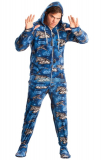 Star Wars Space Ships Footed Pajamas