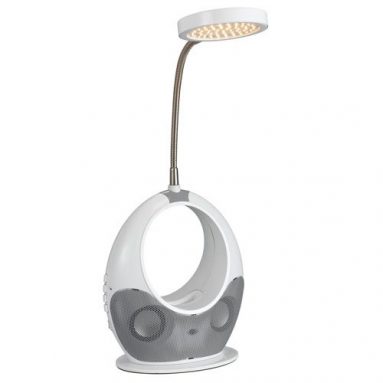 Lighting LED Desk Lamp with Built in Speakers