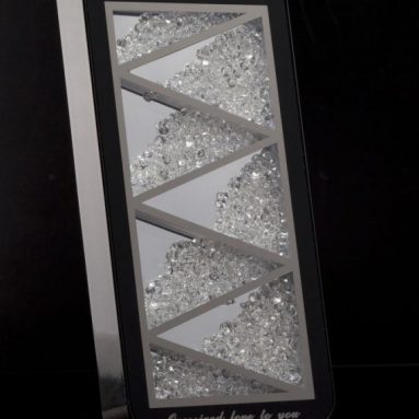 7 Slant Lattice Pure Swarovski Case for iPhone 5