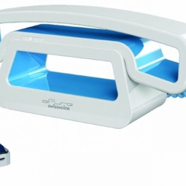 Handset for iPhone with Siri Integration and Home Base