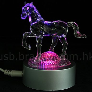 USB LED Crystal Stand