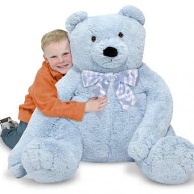 Jumbo Blue Teddy Bear