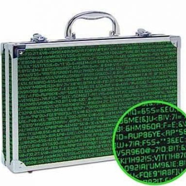 Computer Code Briefcase