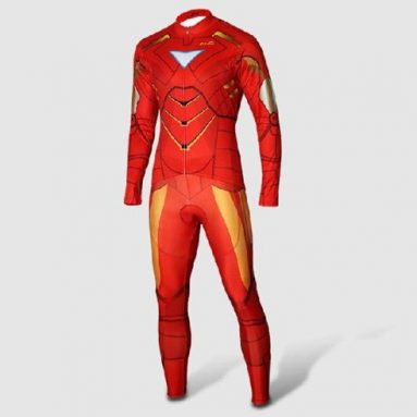 Super Hero Style Breathable Cycling Jersey Sets