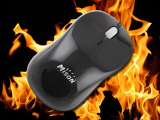 Mouse with a Built-in Heater