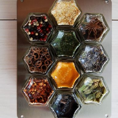 Magnetic Spice Rack Wall Mount