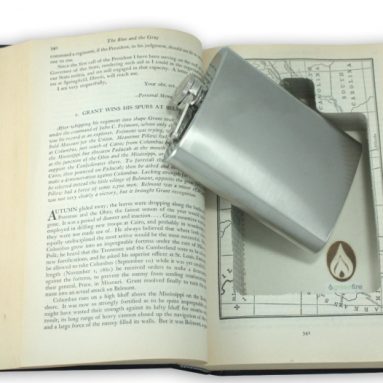 Book Hidden Flask Diversion Safe