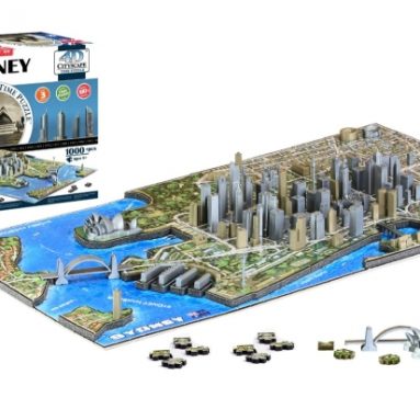 4D Cityscape Sydney Time Puzzle