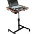 Dual LCD Monitor Free Standing Desk Mount/
