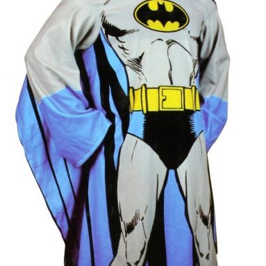 Batman Hooded Cozy Blanket with Sleeves