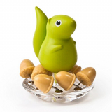 Decorative Push Pins Holder Squirrel and Acorn