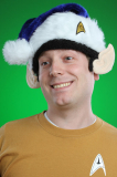 Holiday Spock Hat