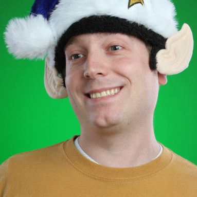 Holiday Spock Hat
