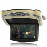 Roof-Mounted Car DVD and Media Player