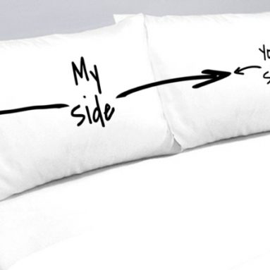 My Side Your Side Pillowcases